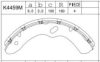 ASIMCO K4459M Brake Shoe Set